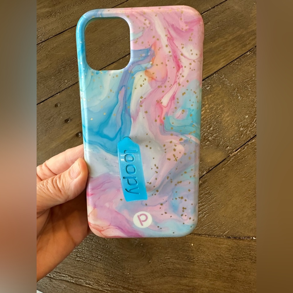 Loopy Cotton Candy Swirl phone case (iPhone 11/XR)